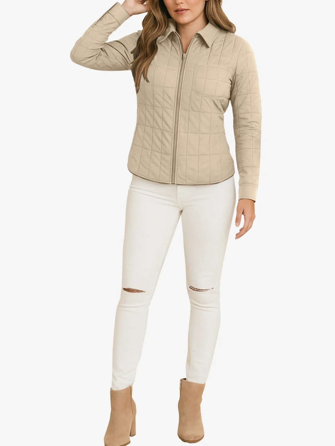 Sheller Womens Quilted Jacket