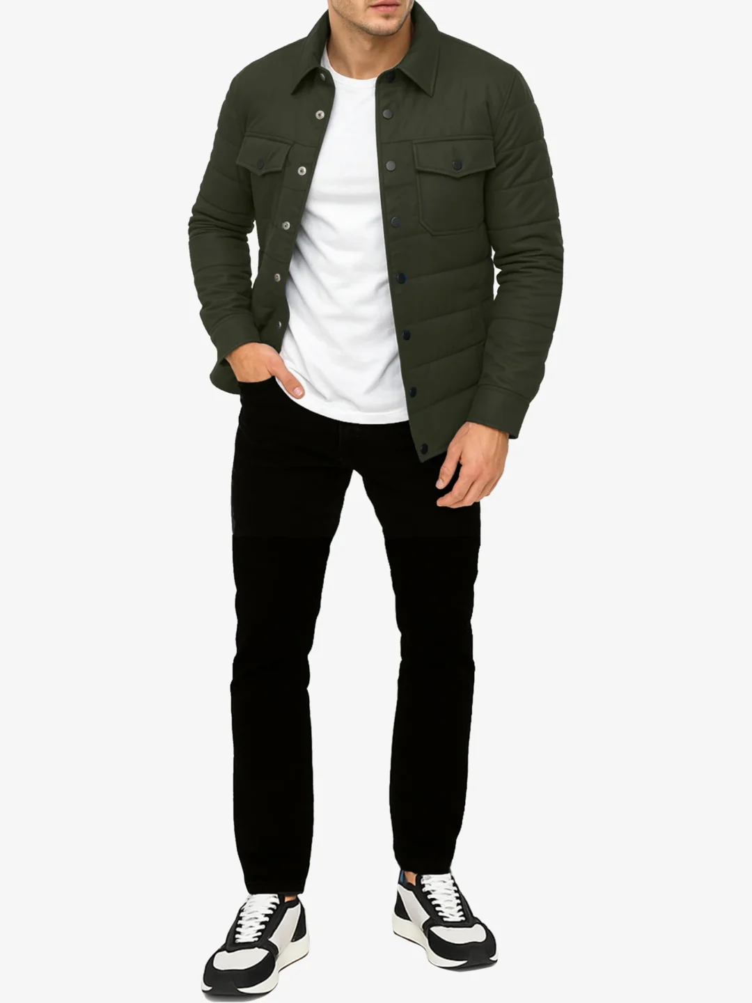 Sherter Men's Quilted Packable Puffer Jacket