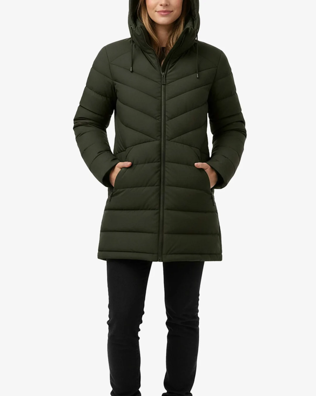 Avalanche Pro Ski Long Puffer Jacket for Women