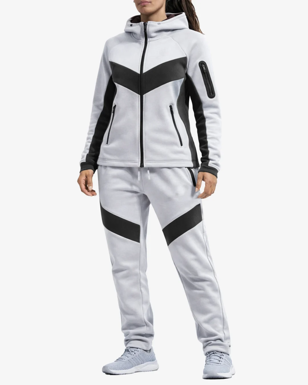 Urban Glide Women's White Tracksuit Set