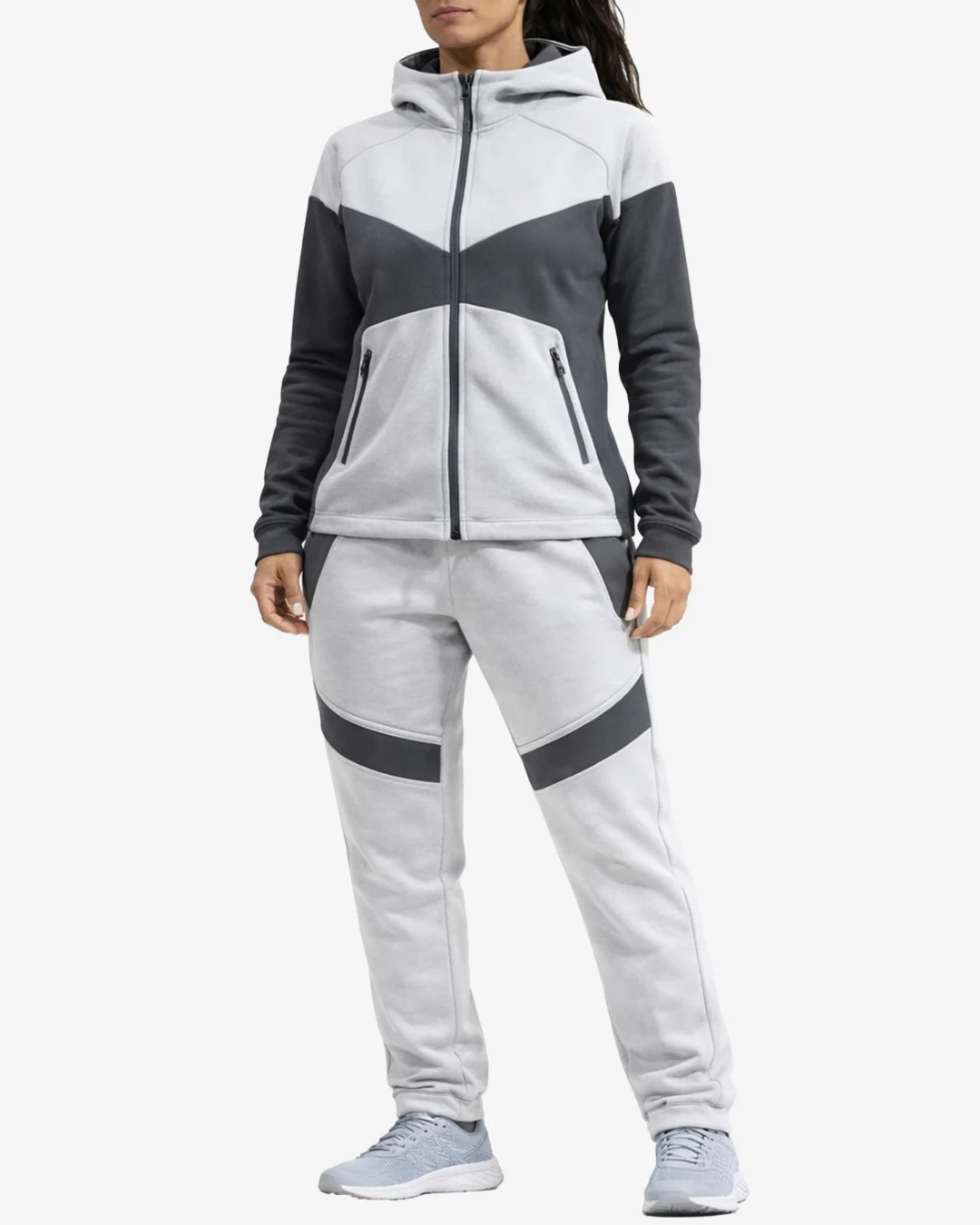 Vortex Women's Gray Tracksuit Set